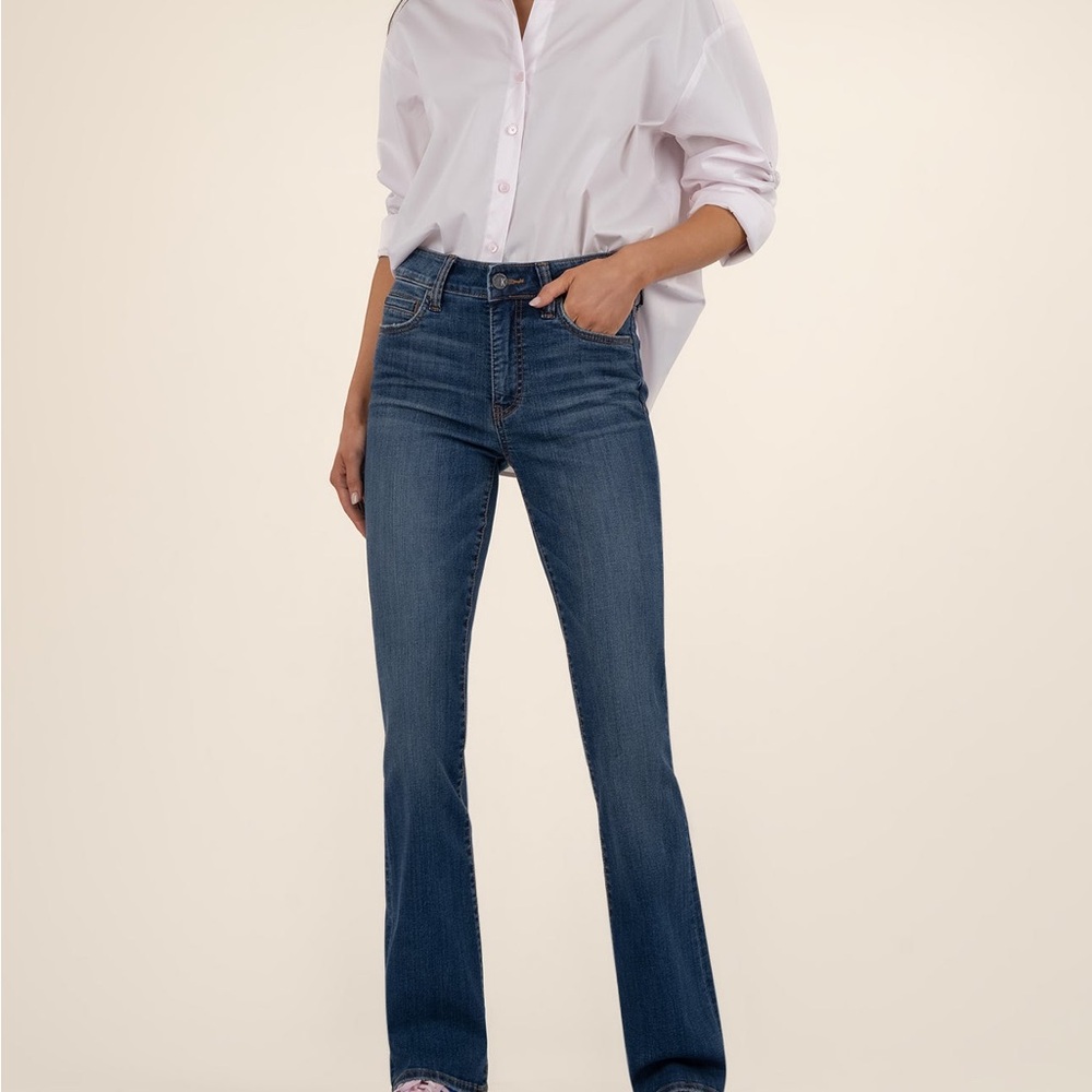 KUT Natalie High Rise Bootcut Jeans